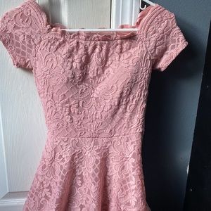 Pink Cocktail Dress